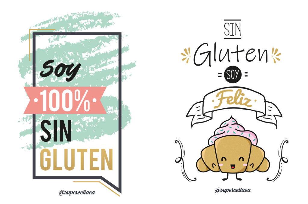 Soy 100% sin gluten y sin gluten soy feliz