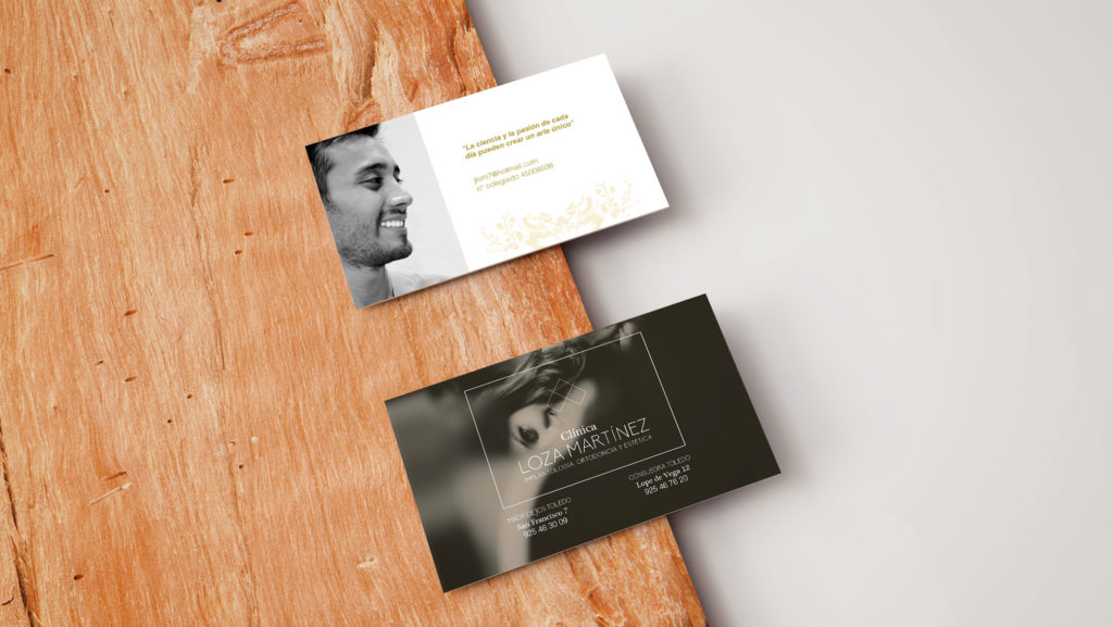 Business Cards Clinica Loza Martinez