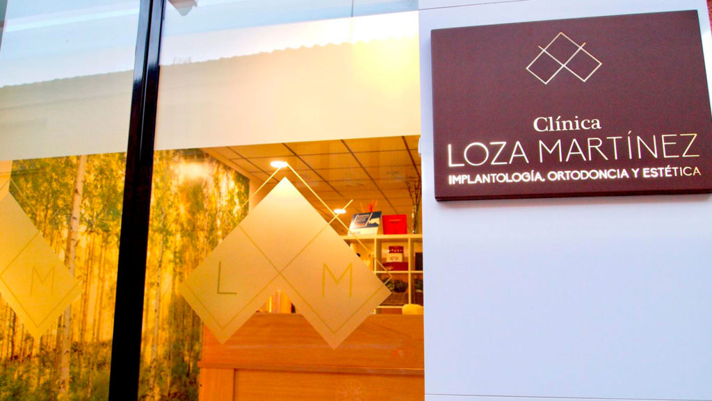 Loza Martinez front Building sign