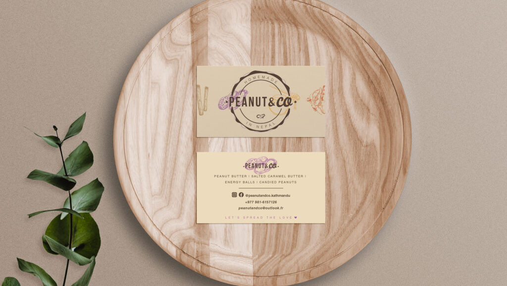 Peanut & Co Business Card