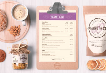 Peanut & Co branding set