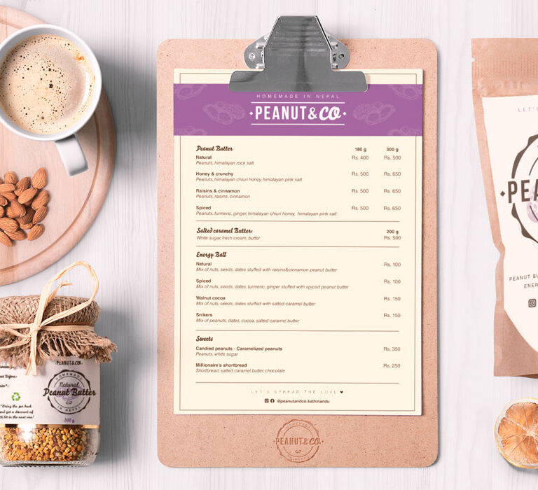 Peanut & Co branding set